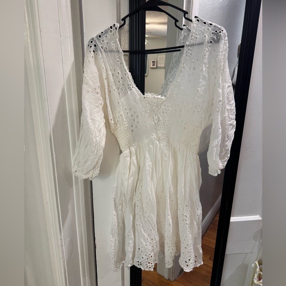 Free People White Dress